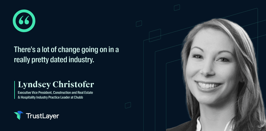 Lyndsey Christofer discusses technology, automation, and client relationships in risk management on Risk Management: Brick by Brick podcast.